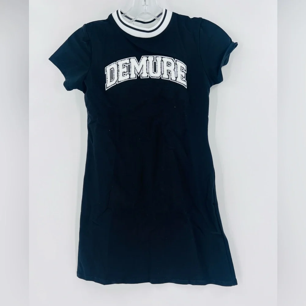 Fashion nova Mini Always Demure T-Shirt Dress - Black new size 10/12